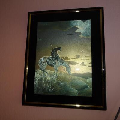 LOT 191. NATIVE AMERICAN INSPIRED WALL DECOR