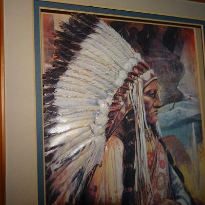 LOT 193. NATIVE AMERICAN INSPIRED WALL DECOR