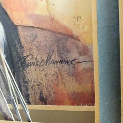 LOT 193. NATIVE AMERICAN INSPIRED WALL DECOR
