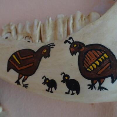 LOT 197. NATIVE AMERICAN INSPIRED WALL DECOR