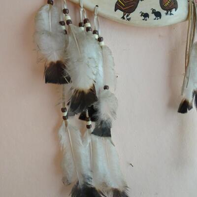 LOT 197. NATIVE AMERICAN INSPIRED WALL DECOR