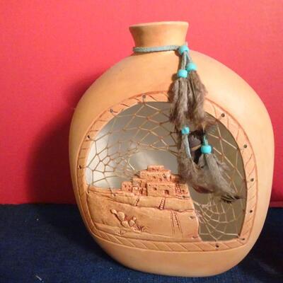 LOT 200. NATIVE AMERICAN INSPIRED DECOR