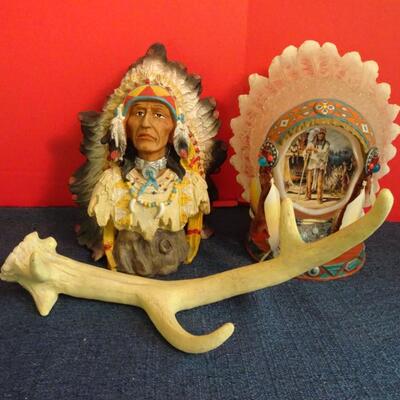 LOT 203. NATIVE AMERICAN INSPIRED DECOR