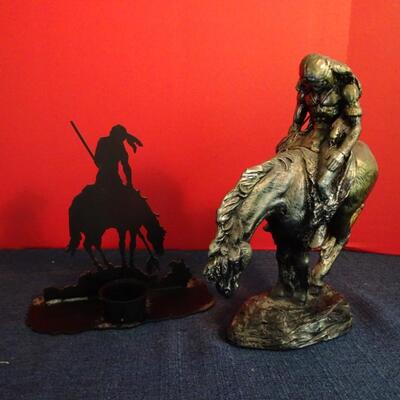 LOT 204. NATIVE AMERICAN INSPIRED DECOR