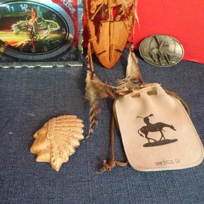 LOT 205. NATIVE AMERICAN INSPIRED DECOR