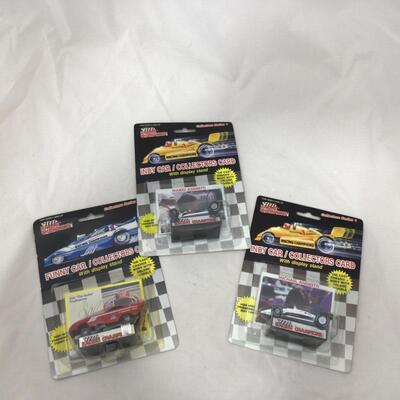 137) NASCAR | Mixed Group of Indy Car Figures