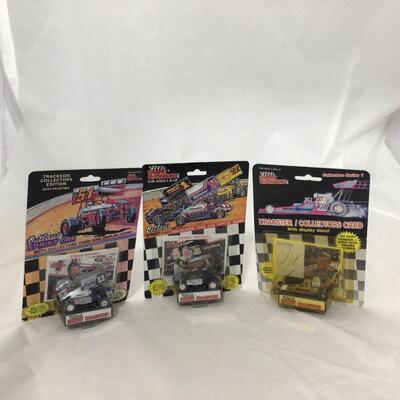 137) NASCAR | Mixed Group of Indy Car Figures