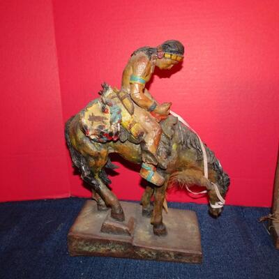 LOT 213. NATIVE AMERICAN INSPIRED DECOR