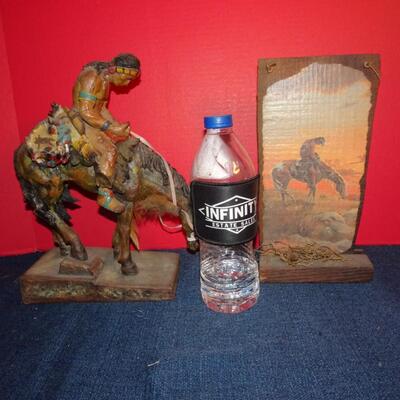LOT 213. NATIVE AMERICAN INSPIRED DECOR