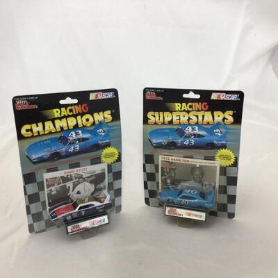 143) NASCAR | Richard Petty and Mixed Group of Racing Champion Figures