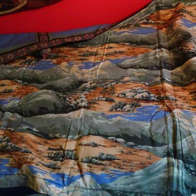 LOT 216. NATIVE AMERICAN INSPIRED DECOR