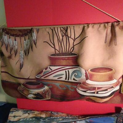 LOT 216. NATIVE AMERICAN INSPIRED DECOR