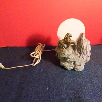 LOT 219 NATIVE AMERICAN INSPIRED DECOR LIGHT