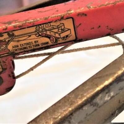 Lot #74  Vintage KeyStone Metal Steam Shovel toy - very cool!