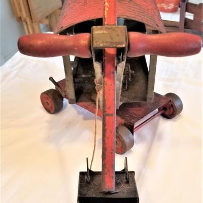 Lot #74  Vintage KeyStone Metal Steam Shovel toy - very cool!