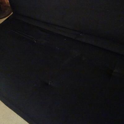 LOT 221. BLACK METAL FUTON