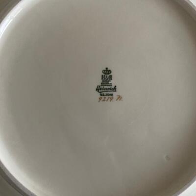 Large floral Heinrich porcelain plate