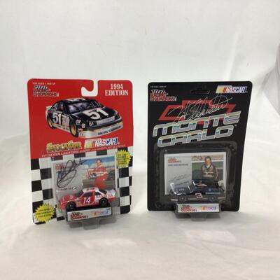 154) NASCAR | Mixed Group of Signed Model Cars