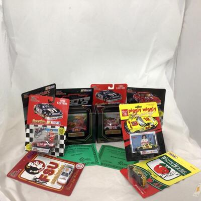 154) NASCAR | Mixed Group of Signed Model Cars