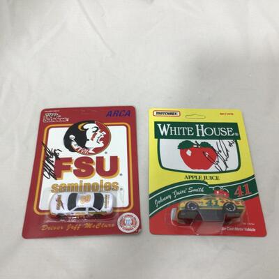 154) NASCAR | Mixed Group of Signed Model Cars