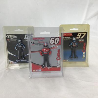 156) NASCAR | Mini Mixed group of Racing Figures
