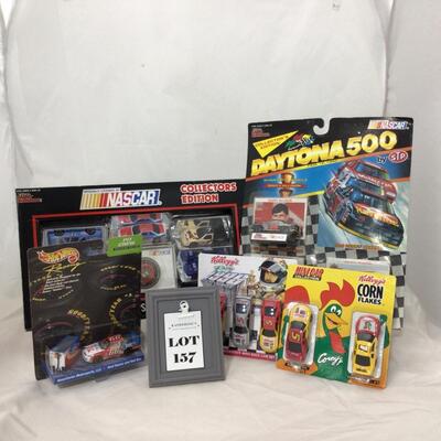 157) NASCAR | Mixed Group of Model Car Collectibles