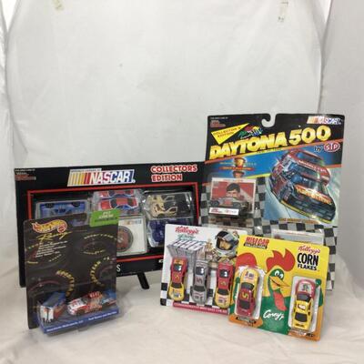 157) NASCAR | Mixed Group of Model Car Collectibles