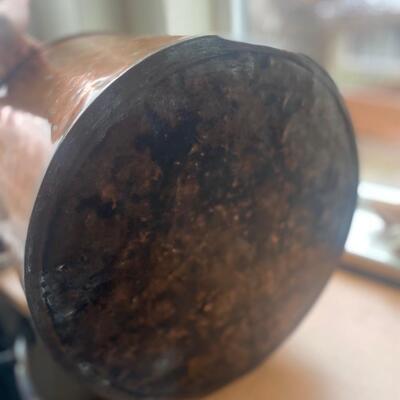 Antque  copper bucket