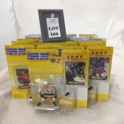 166) STARTING LINEUP | Mixed Group of Hockey Figures