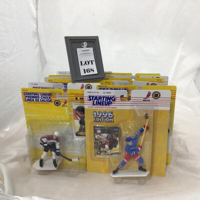 168) STARTING LINEUP | Mixed Group of Hockey Figures
