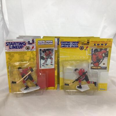 170) STARTING LINEUP | Mixed Group of Hockey Figures