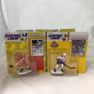 171) STARTING LINEUP | Mixed Group of Hockey Figures, and Bobble Head