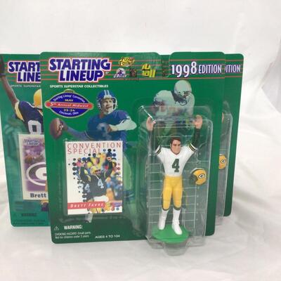 183) PACKERS | Starting Lineup Figures Brett Favre