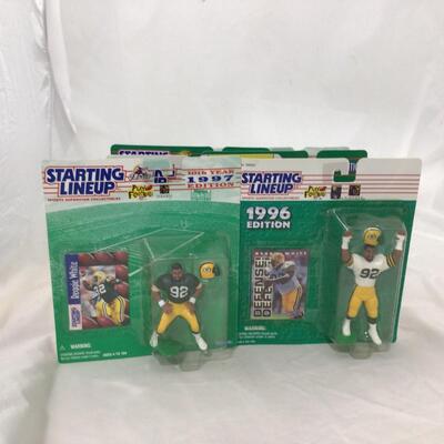 184) PACKERS | Mixed Group of Packers Starting Lineup Figures