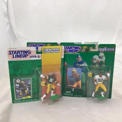184) PACKERS | Mixed Group of Packers Starting Lineup Figures