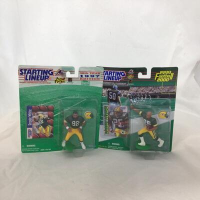 188) PACKERS | Starting Lineup Mixed Group Packer Figures