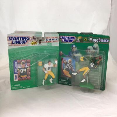 188) PACKERS | Starting Lineup Mixed Group Packer Figures