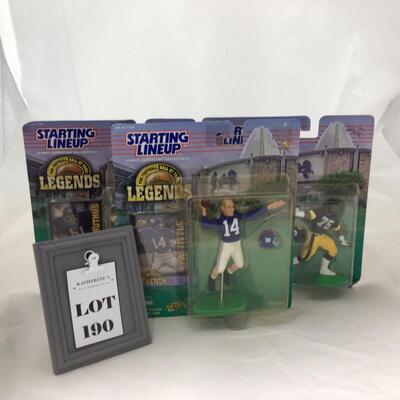 190) STARTING LINEUP | Football Legend Figures