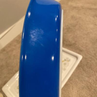 1960s Pyrex divided dish