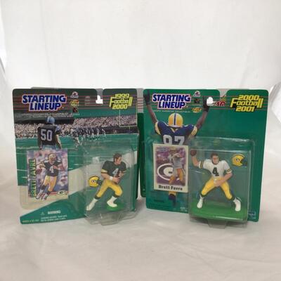 192) PACKERS | Starting Lineup Brett Favre Figures