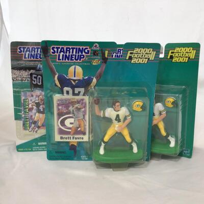 192) PACKERS | Starting Lineup Brett Favre Figures