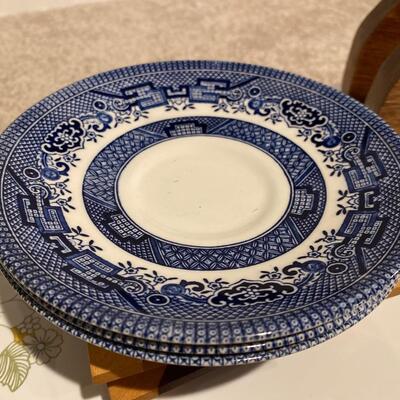 Vintage Churchill saucer bundle of three