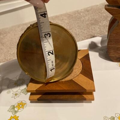 Vintage brass candle holder