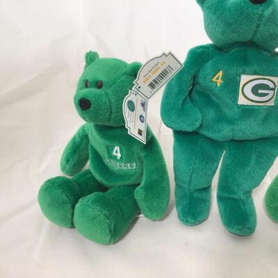 197) PACKERS | Stuffed Bears New With Tags