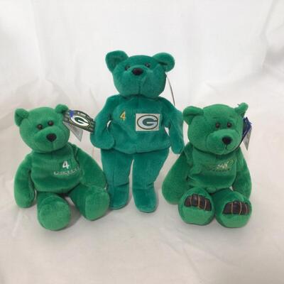 197) PACKERS | Stuffed Bears New With Tags
