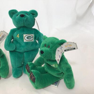 197) PACKERS | Stuffed Bears New With Tags