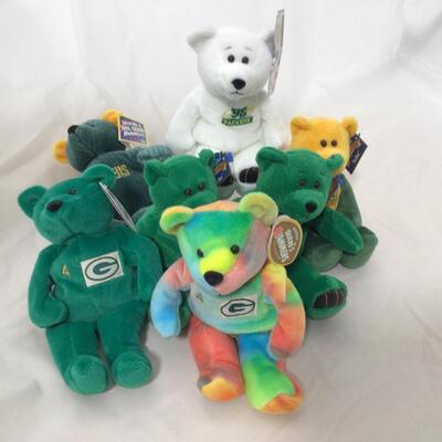 197) PACKERS | Stuffed Bears New With Tags