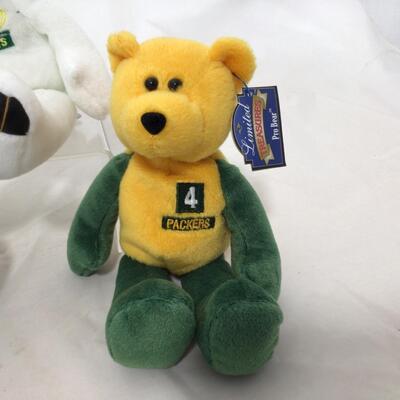 197) PACKERS | Stuffed Bears New With Tags