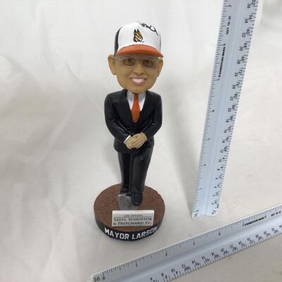 201) BASEBALL | Bobbles and Collector Set | Mayor Larson, Lou Gehrig, Allie Reynoldsâ€™s, and Frank Perdue