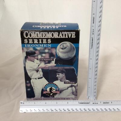 201) BASEBALL | Bobbles and Collector Set | Mayor Larson, Lou Gehrig, Allie Reynoldsâ€™s, and Frank Perdue